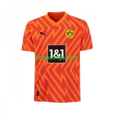 Billiga Fotbollströjor Borussia Dortmund Målvakt Borta tröja 2023/24 Kortärmad